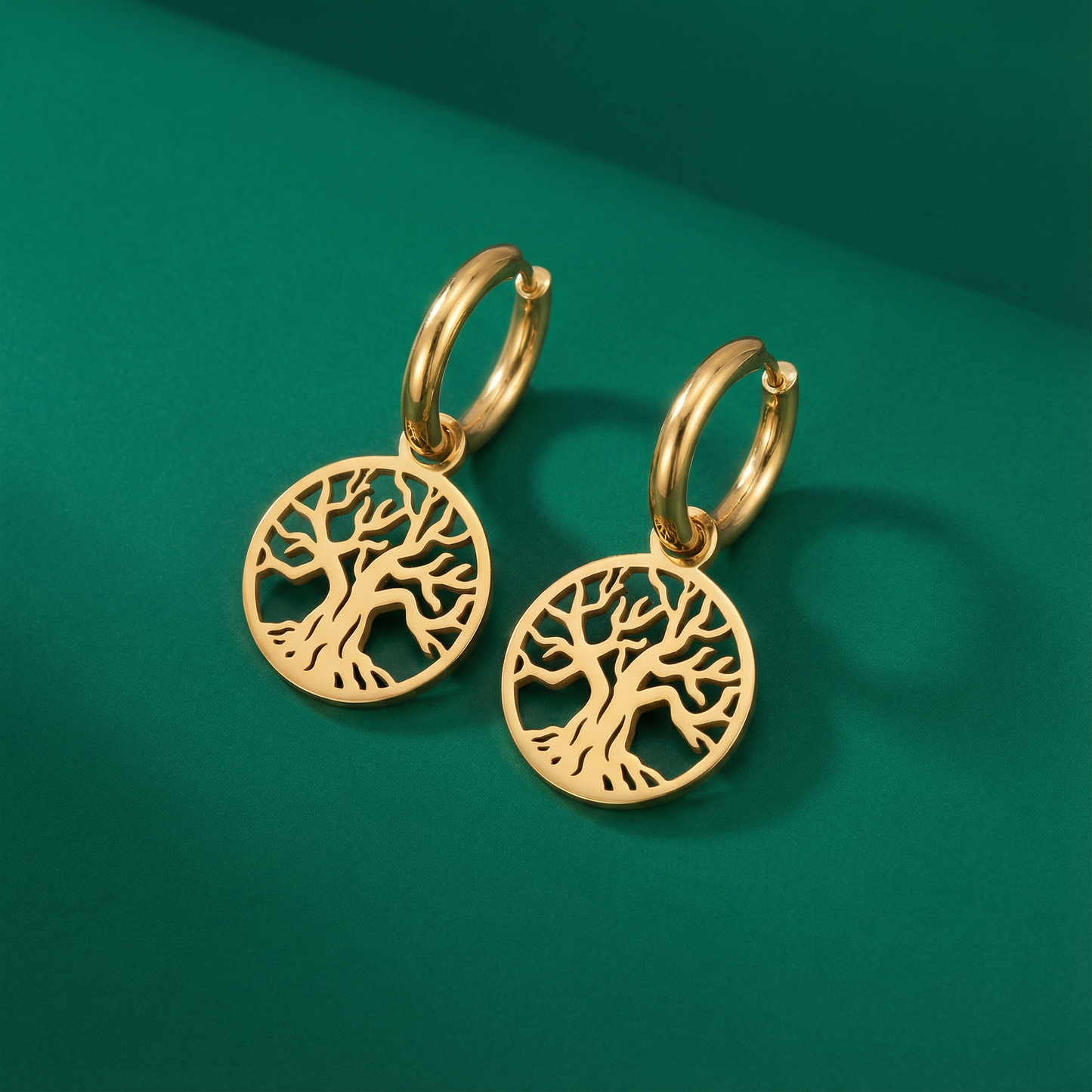 Boucles d'oreilles Arbre de vie Sacrée