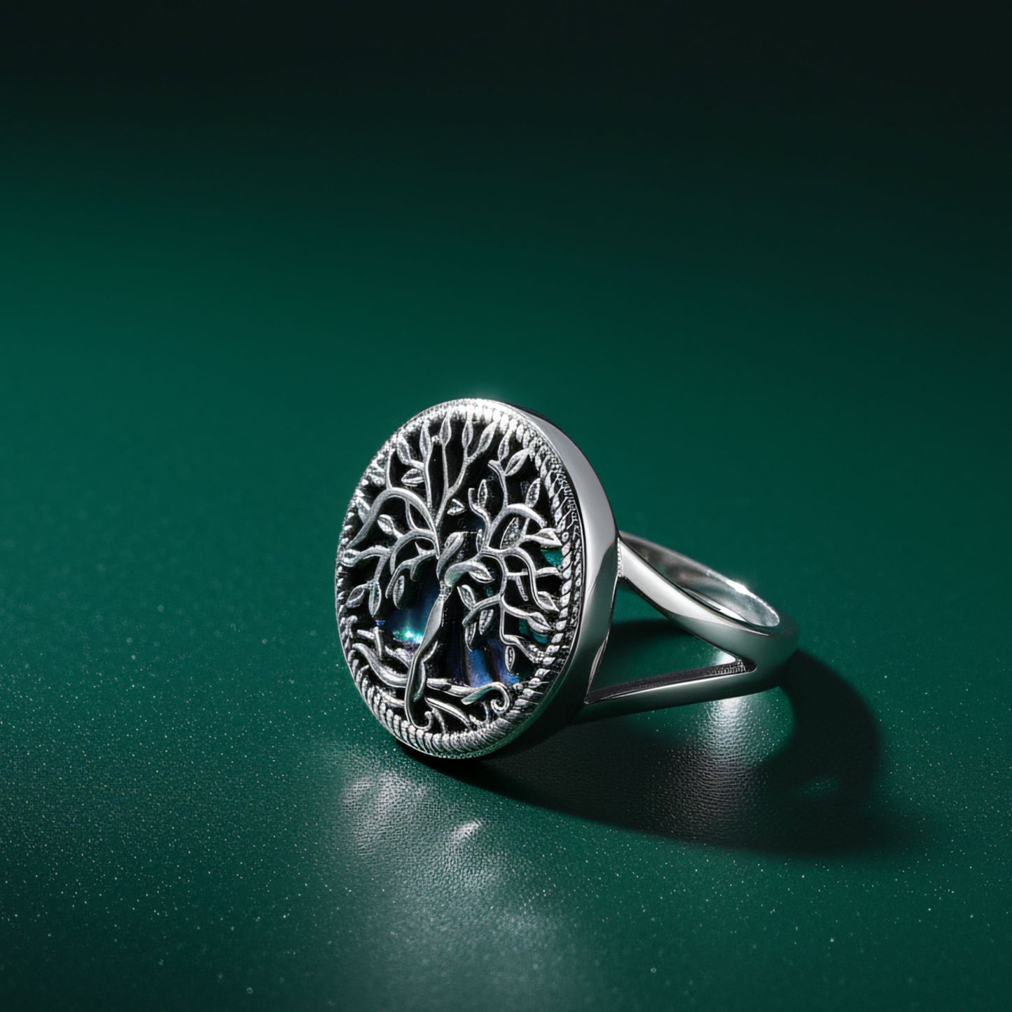 Bague Arbre de vie Nouveau Aurore