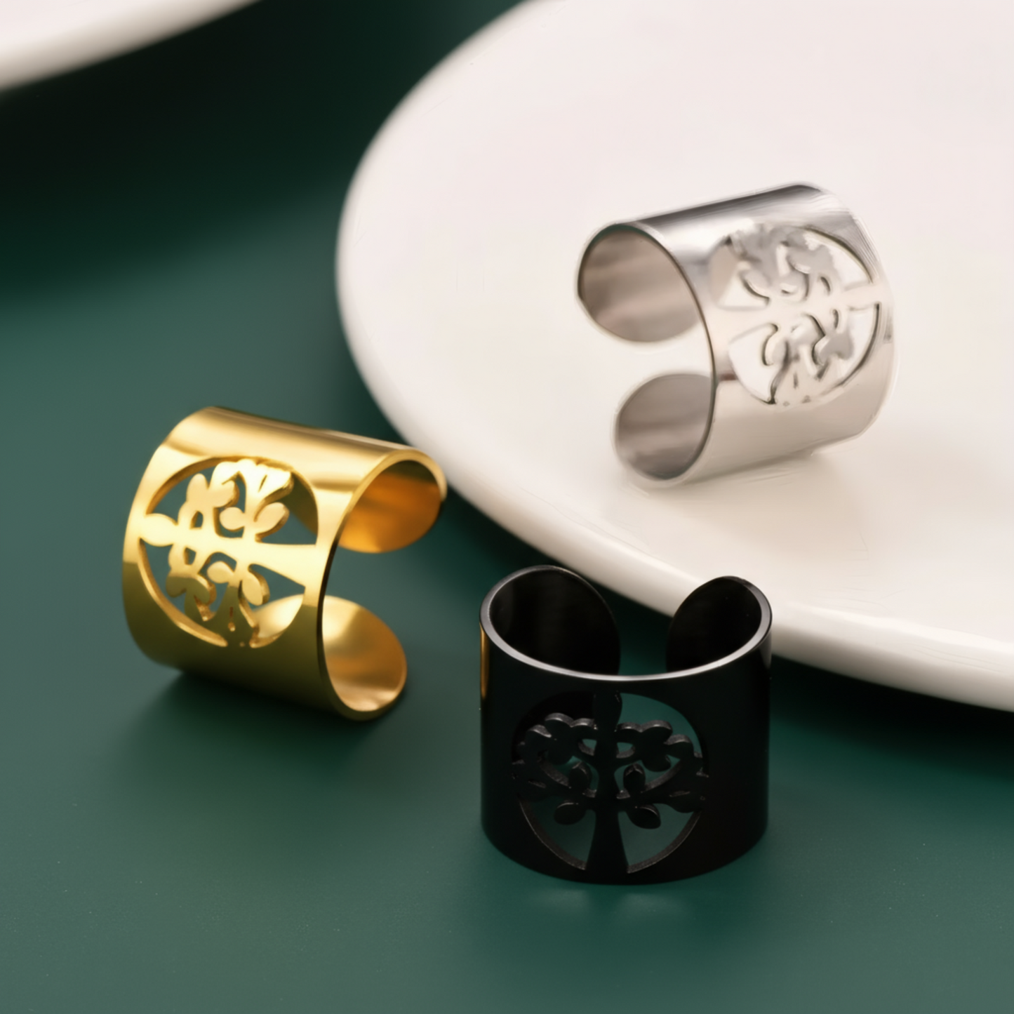 Bague Arbre de vie Forêt Intérieure