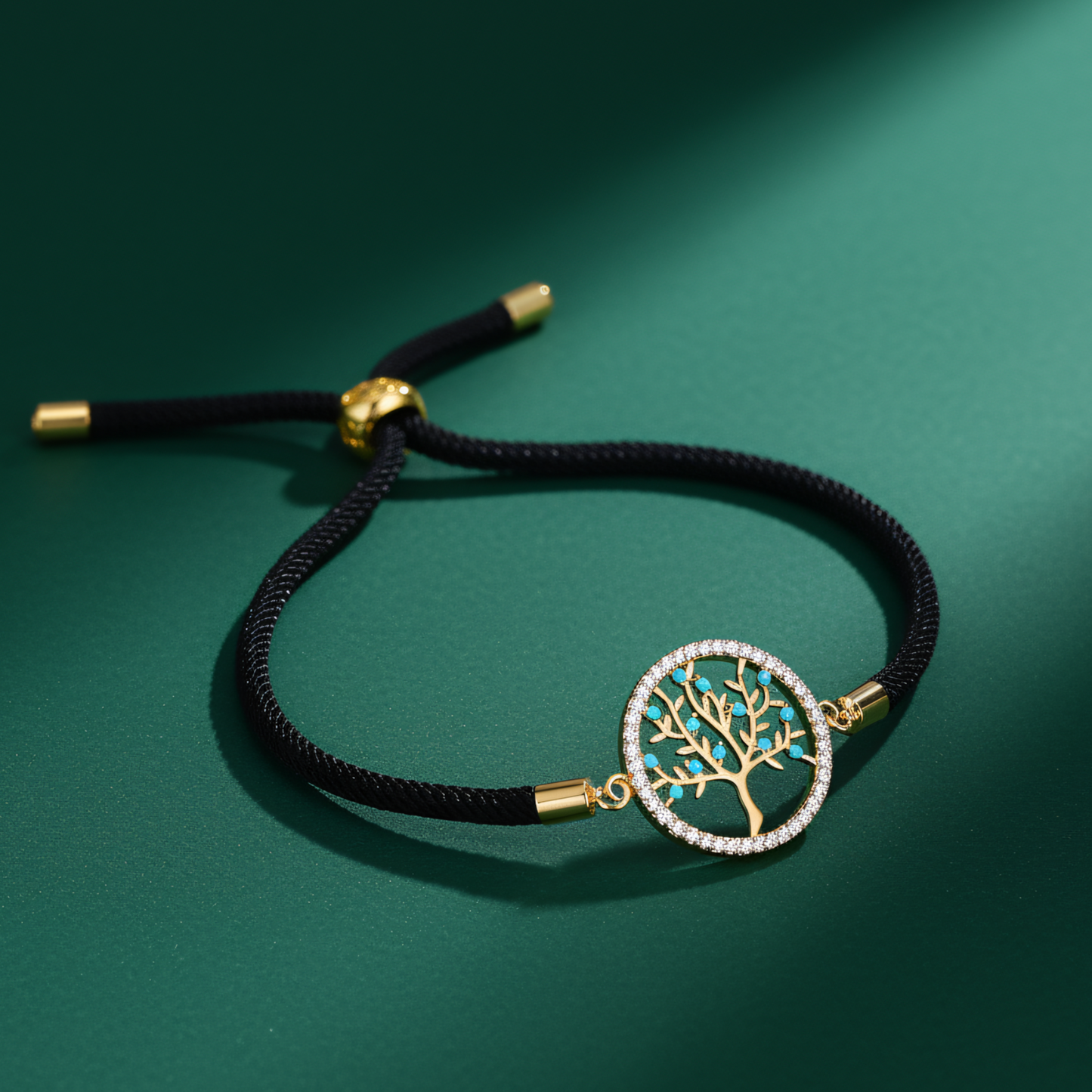 Bracelet Arbre de vie Éclat de Vie Turquoise