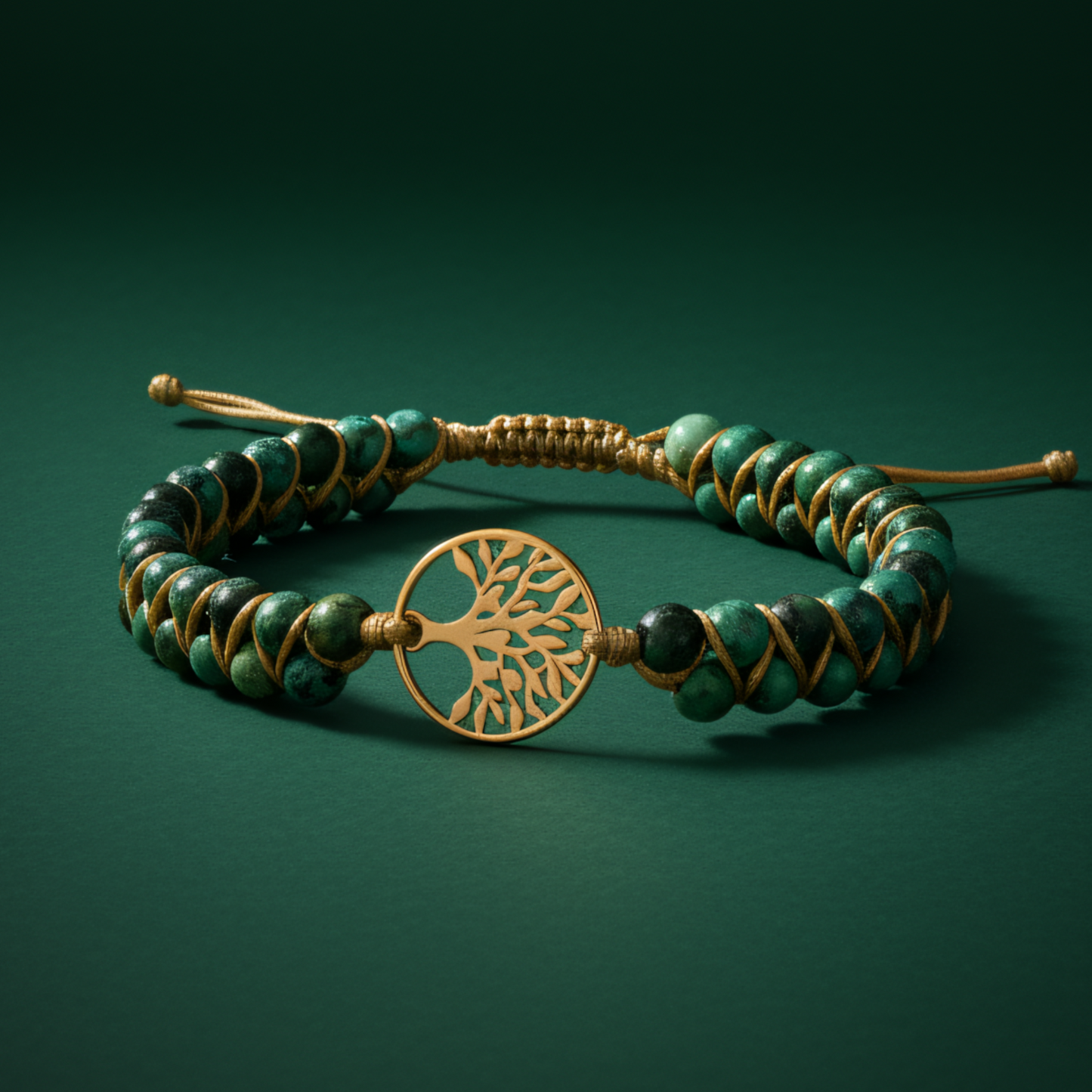 Bracelet Arbre de Vie Pierre de Jaspe