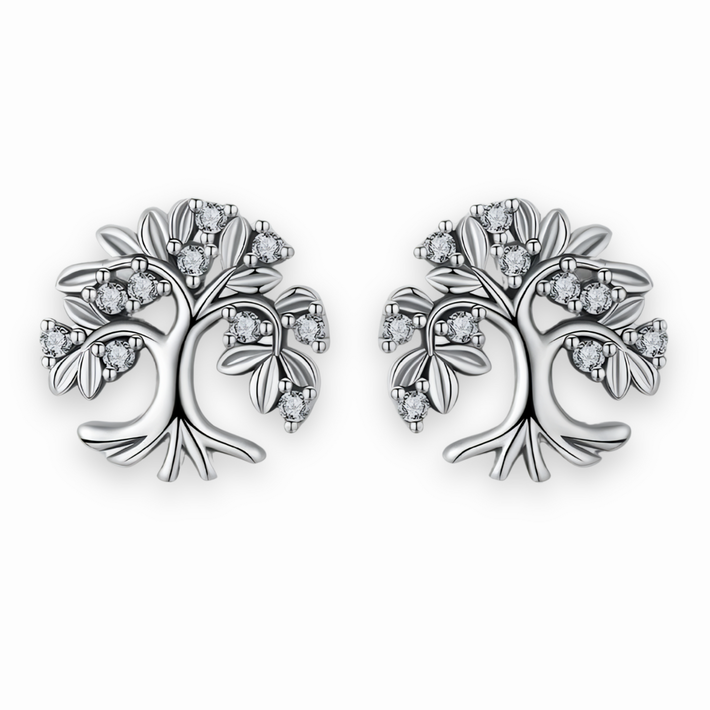 Boucle D'oreille Arbre de vie décontractée