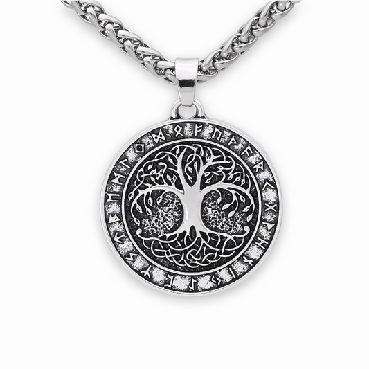 Collier Arbre de vie Ancien Emblème Nordique