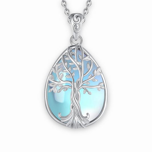 Collier Arbre de vie Goutte d'eau de vie