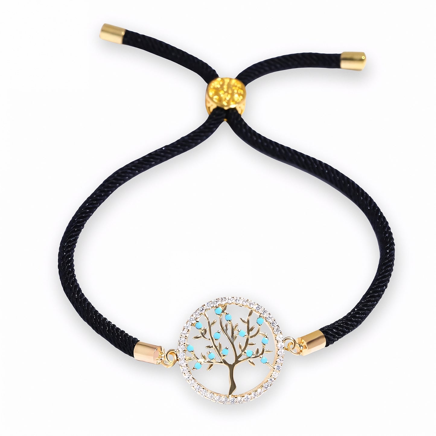 Bracelet Arbre de vie Éclat de Vie Turquoise
