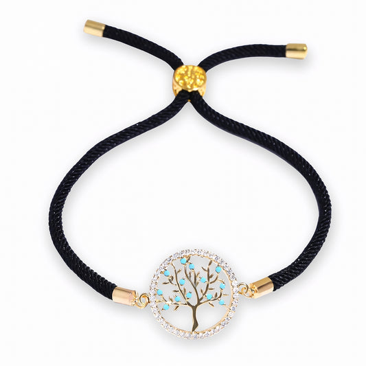 Bracelet Arbre de vie Éclat de Vie Turquoise