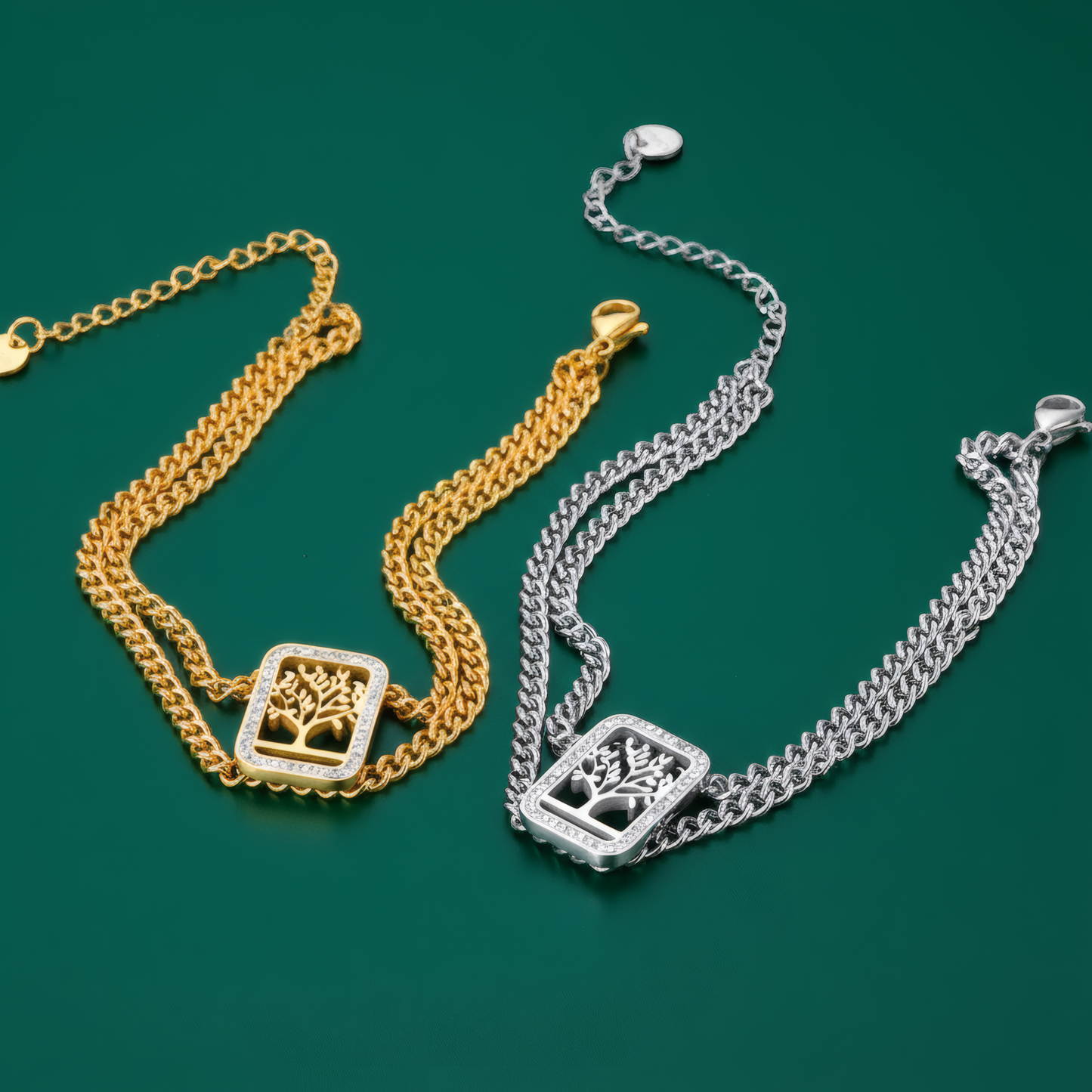 Bracelet Arbre de vie Double Lien