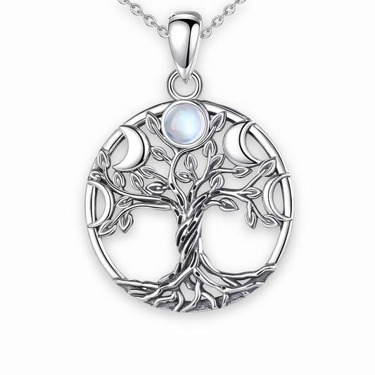 Collier Arbre de vie Clair de Lune Sacré