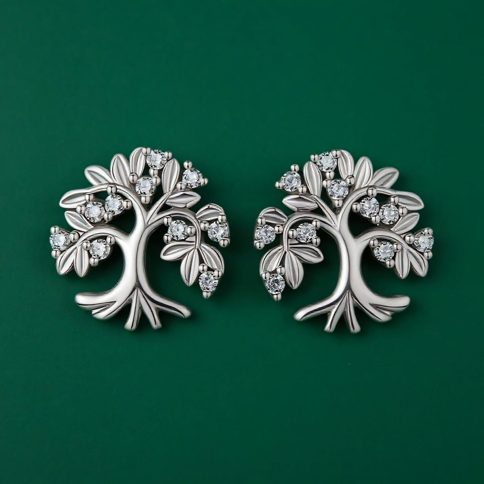 Boucle D'oreille Arbre de vie décontractée